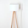 Soungou floor lamp Light wood, white, 1-light source