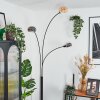 Nikkala floor lamp black, 3-light sources