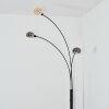 Nikkala floor lamp black, 3-light sources