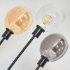 Nikkala floor lamp black, 3-light sources
