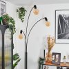 Codecreo floor lamp black, 3-light sources
