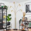 Codecreo floor lamp brass, black, 5-light sources