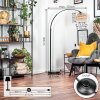 Koyoto floor lamp, Arch lamps black, 1-light source