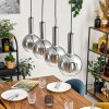 Tador hanging light, globe light, pendant light black, 4-light sources