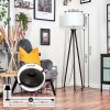 Soungou floor lamp chrome, black, 1-light source