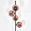 Koyoto floor lamp coppery, 4-light sources