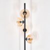 Koyoto floor lamp Amber, clear, 4-light sources