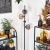 Koyoto floor lamp Amber, clear, Smoke-coloured, 4-light sources