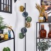 Ripoll floor lamp blue, gold, green, clear, 6-light sources