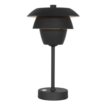 Steinhauer Table lamp black, 1-light source