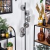 Koyoto floor lamp clear, Smoke-coloured, 6-light sources