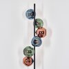 Ripoll floor lamp blue, green, coppery, 6-light sources