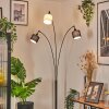 Bassagoda floor lamp black, 3-light sources