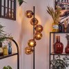 Ripoll floor lamp coppery, 6-light sources