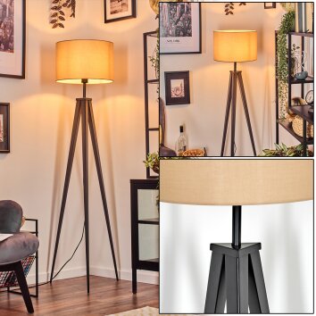 Soungou floor lamp black, 1-light source