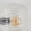 Koyoto globe light, wall light gold, black, 3-light sources