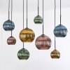 Koyoto hanging light, globe light, pendant light Ecru, black, 8-light sources
