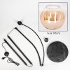 Koyoto floor lamp, Arch lamps black, 1-light source