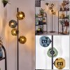 Ripoll floor lamp blue, gold, green, 4-light sources