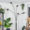 Nikkala floor lamp black, 5-light sources