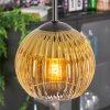 Koyoto hanging light, globe light, Cluster pendant lamp 30 cm gold, clear, 3-light sources