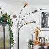 Nikkala floor lamp black, 5-light sources