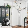 Nikkala floor lamp black, 5-light sources