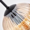 Koyoto hanging light, globe light, Cluster pendant lamp 30 cm Amber, 3-light sources