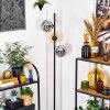Gastor floor lamp 34 cm Amber, Smoke-coloured, 3-light sources