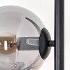 Gastor floor lamp 34 cm Amber, Smoke-coloured, 3-light sources