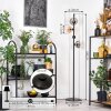 Gastor floor lamp 34 cm Amber, clear, Smoke-coloured, 4-light sources