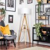 Soungou floor lamp Ecru, black, 1-light source