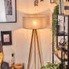 Saladillo floor lamp Ecru, white, 1-light source