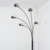 Nikkala floor lamp black, 5-light sources
