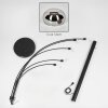Nikkala floor lamp black, 5-light sources