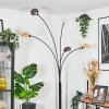 Nikkala floor lamp black, 5-light sources
