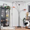 Nikkala floor lamp black, 5-light sources