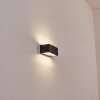 Lanor outdoor wall light, Up & Down Light, wall light LED black, 1-light source