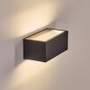 Lanor outdoor wall light, Up & Down Light, wall light LED black, 1-light source