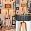 Soungou floor lamp Ecru, black, 1-light source