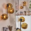 Ripoll globe light, wall light gold, 3-light sources