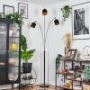 Alsen floor lamp chrome, black, 3-light sources