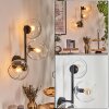 Koyoto globe light, wall light clear, 3-light sources