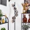 Koyoto floor lamp 31 cm chrome, clear, Smoke-coloured, 6-light sources