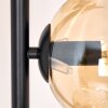 Koyoto floor lamp 31 cm Amber, clear, 6-light sources