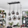 Gastor hanging light, globe light, pendant light Smoke-coloured, 6-light sources