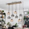 Koyoto hanging light, globe light, pendant light Ecru, black, 8-light sources