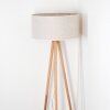 Saladillo floor lamp Light wood, white, 1-light source