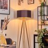 Saladillo floor lamp Light wood, white, 1-light source