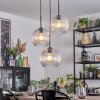 Koyoto hanging light, globe light, Cluster pendant lamp clear, 3-light sources